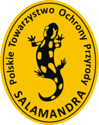 LOGO Polskiego Towarzystwa Ochrony Przyrody SALAMANDRA
